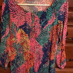 Lilly Pulitzer prima cotton top M